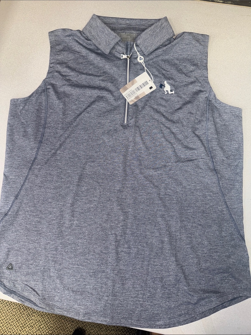 William Murray golf sleeveless polo